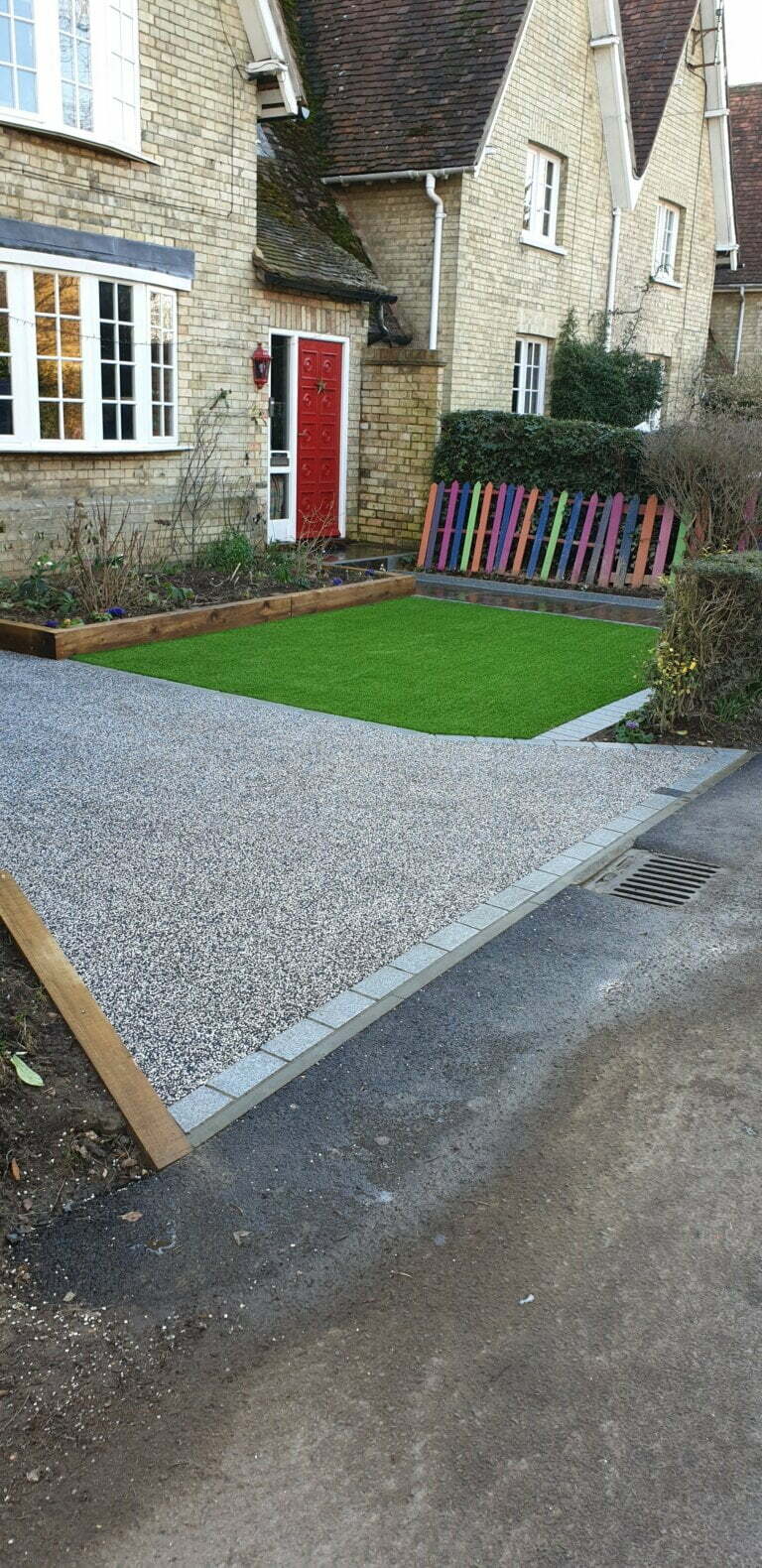 Resin bound driveway